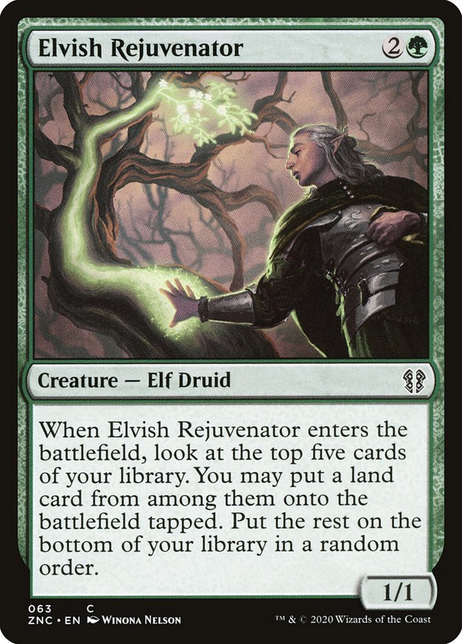 Elvish Rejuvenator [Zendikar Rising Commander] | Total Play