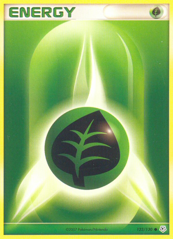 Grass Energy (123/130) [Diamond & Pearl: Base Set] | Total Play