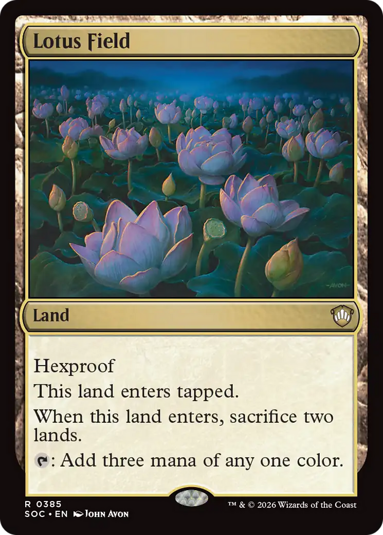 Lotus Field [Secrets of Strixhaven Commander] | Total Play