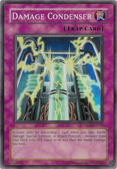 Damage Condenser [DR04-EN172] Super Rare | Total Play