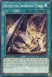Destruction Swordsman Fusion [SBCB-EN015] Common | Total Play