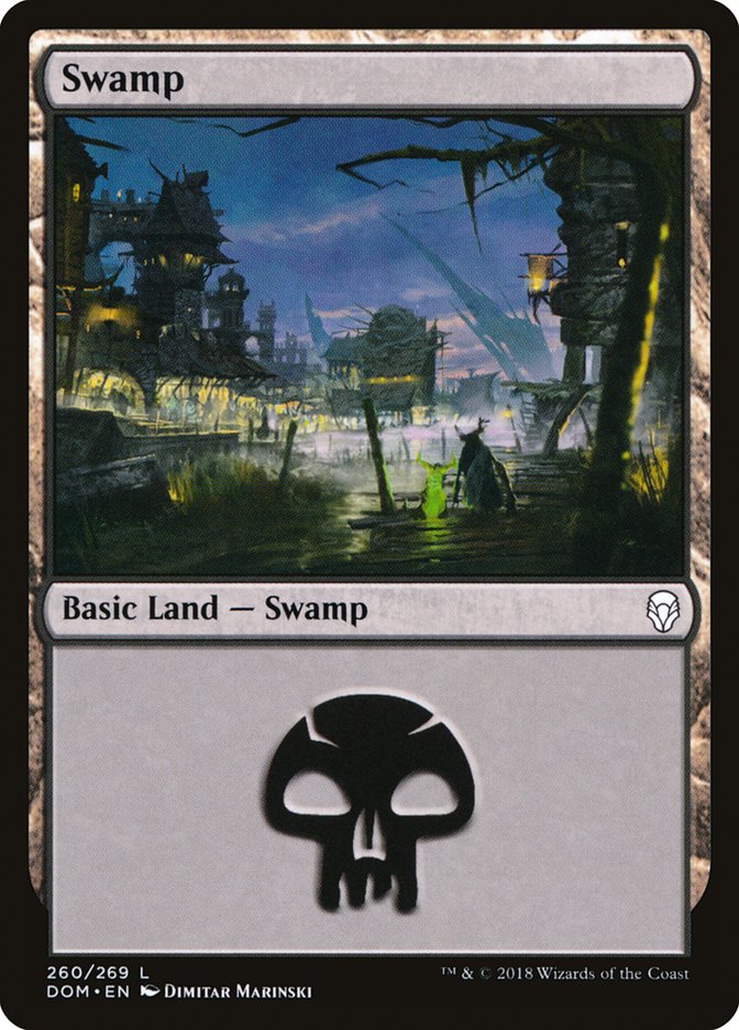 Swamp (260) [Dominaria] | Total Play