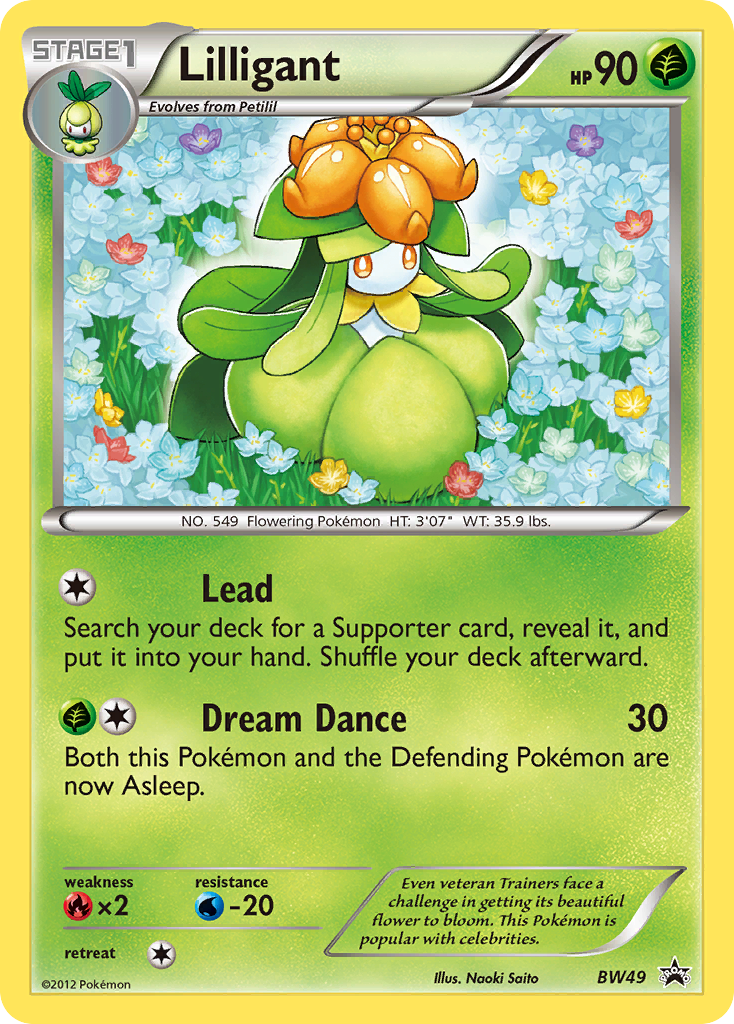 Lilligant (BW49) [Black & White: Black Star Promos] | Total Play