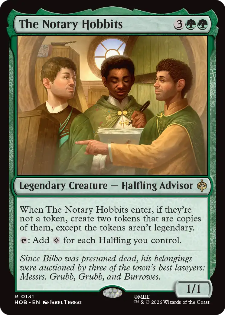 The Notary Hobbits [The Hobbit] | Total Play