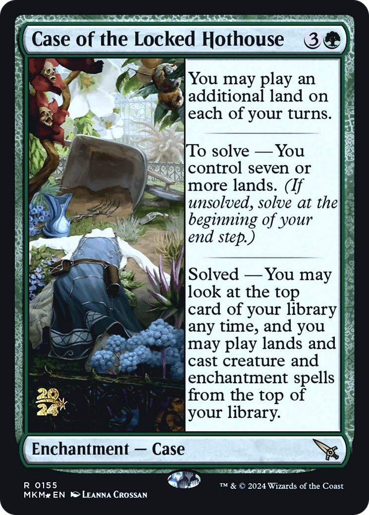 Case of the Locked Hothouse [Murders at Karlov Manor Prerelease Promos] | Total Play