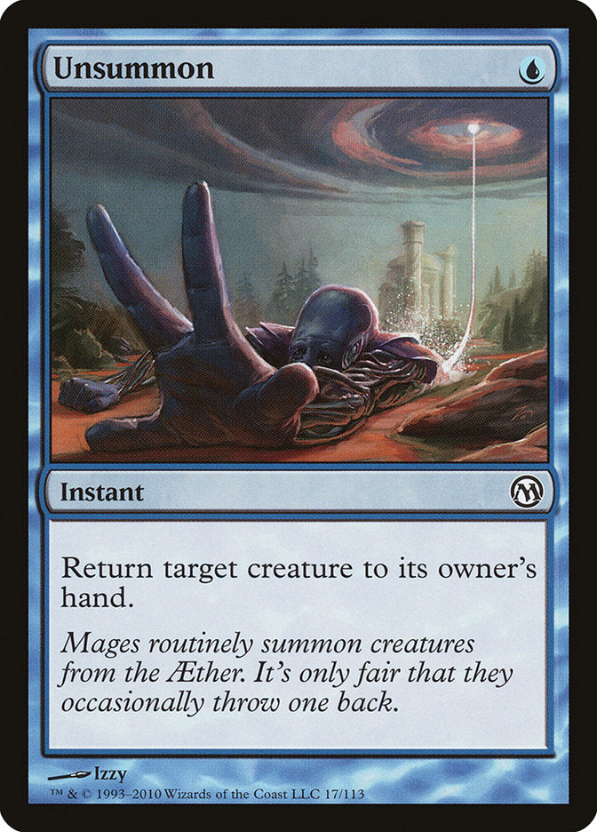 Unsummon [Duels of the Planeswalkers] | Total Play