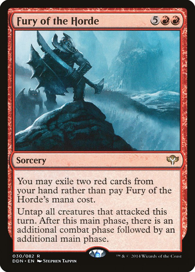 Fury of the Horde [Duel Decks: Speed vs. Cunning] | Total Play