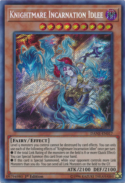 Knightmare Incarnation Idlee [DANE-EN017] Secret Rare | Total Play