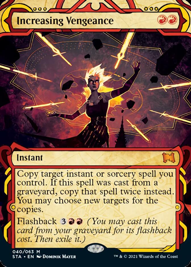 Increasing Vengeance (Foil Etched) [Strixhaven: Mystical Archive] | Total Play