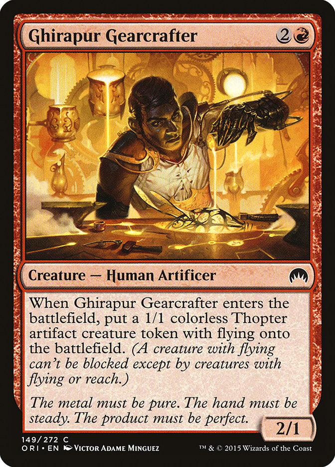 Ghirapur Gearcrafter [Magic Origins] | Total Play