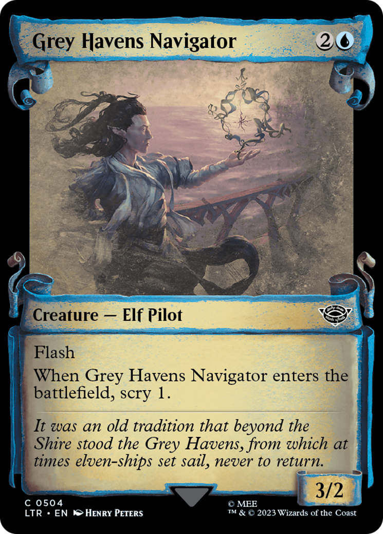 Grey Havens Navigator [The Lord of the Rings: Tales of Middle-Earth Showcase Scrolls] | Total Play