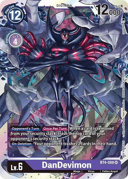 DanDevimon [BT4-088] (Event Pack) [Great Legend Promos] | Total Play