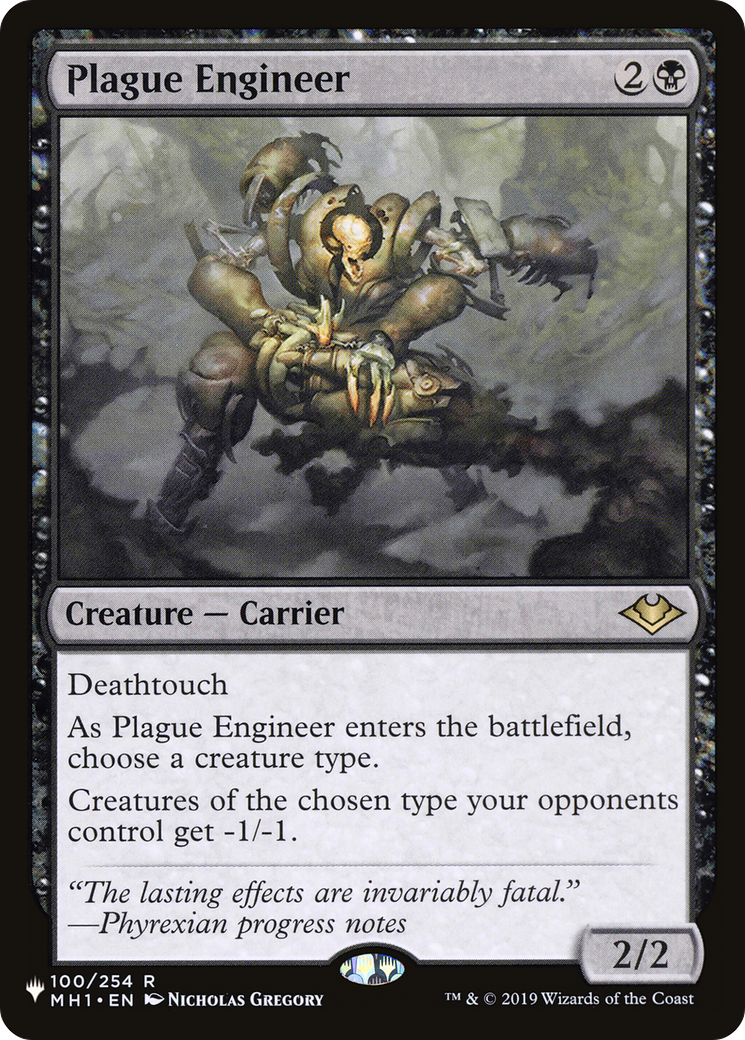 Plague Engineer [The List Reprints] | Total Play