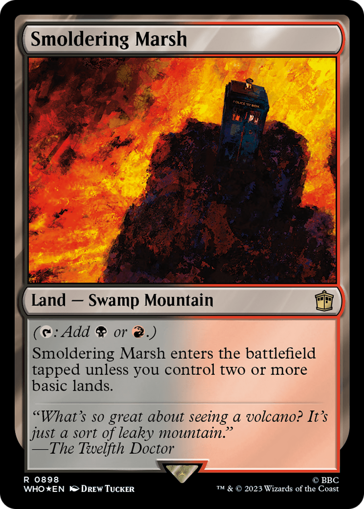 Smoldering Marsh (Surge Foil) [Doctor Who] | Total Play