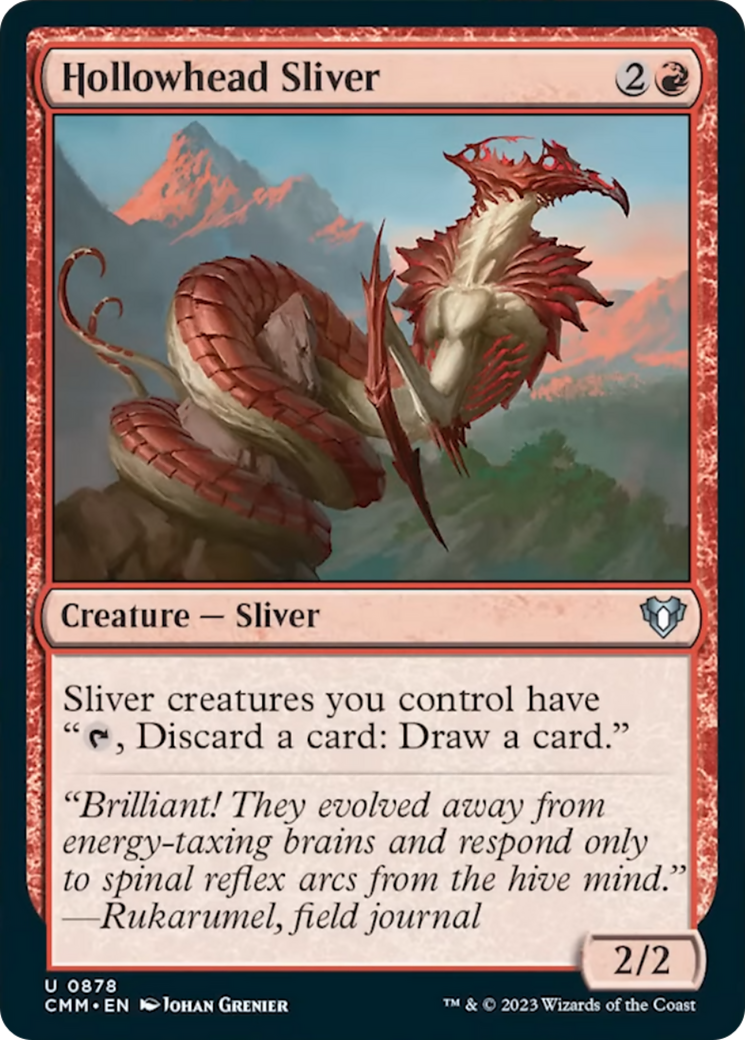 Hollowhead Sliver [Commander Masters] | Total Play