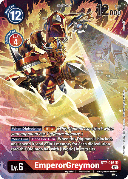 EmperorGreymon [BT7-016] (Alternate Art) [Next Adventure] | Total Play