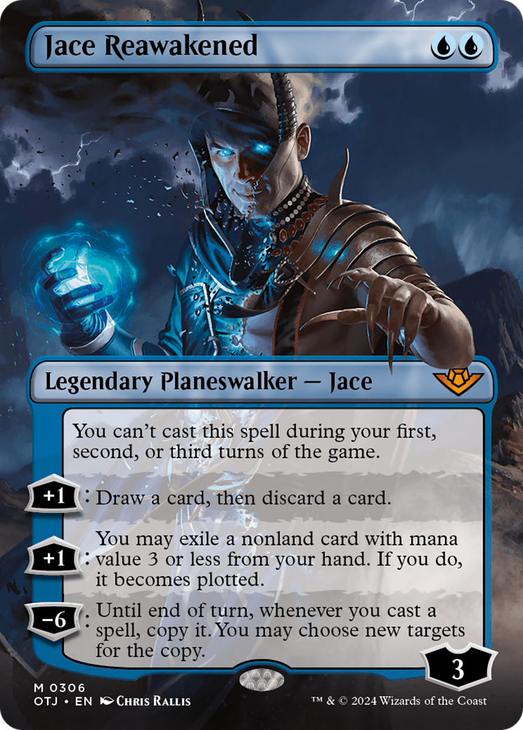 Jace Reawakened (Borderless) [Outlaws of Thunder Junction] | Total Play