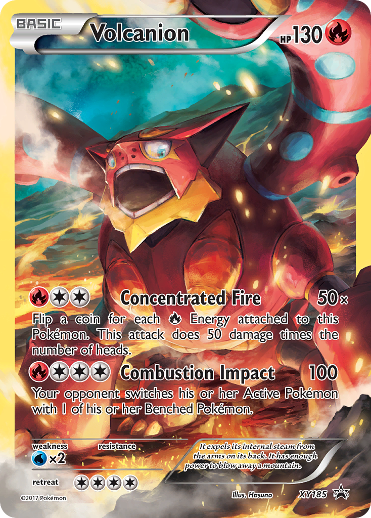 Volcanion (XY185) [XY: Black Star Promos] | Total Play