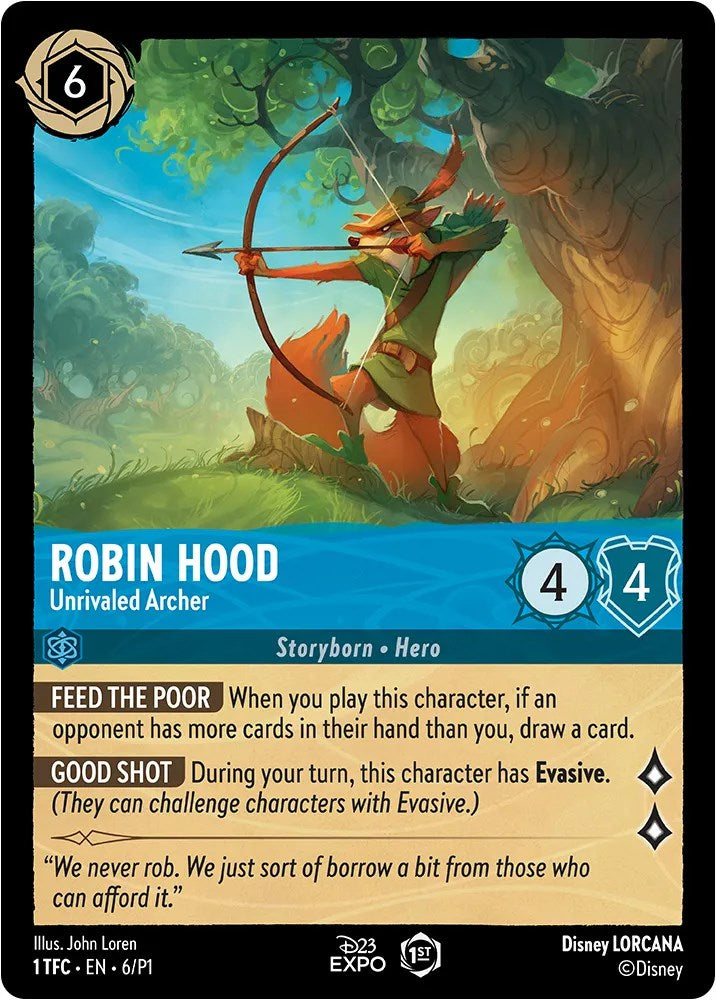 Robin Hood (6) [D23 Promos] | Total Play