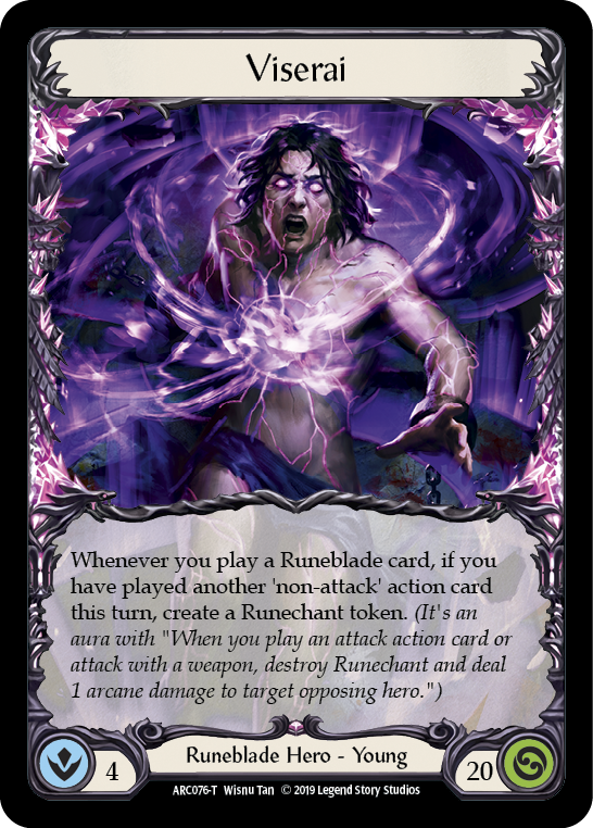 Viserai // Viserai, Rune Blood [ARC076-T // ARC075-T] (Arcane Rising)  1st Edition Normal | Total Play