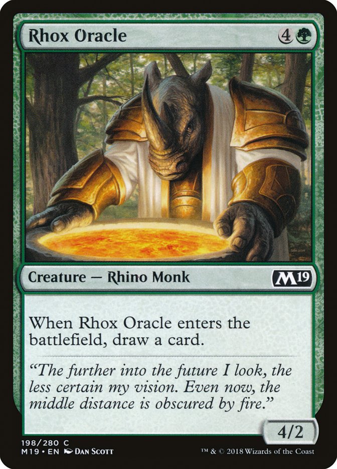 Rhox Oracle [Core Set 2019] | Total Play
