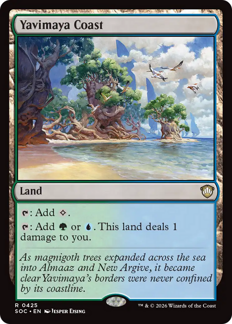 Yavimaya Coast [Secrets of Strixhaven Commander] | Total Play