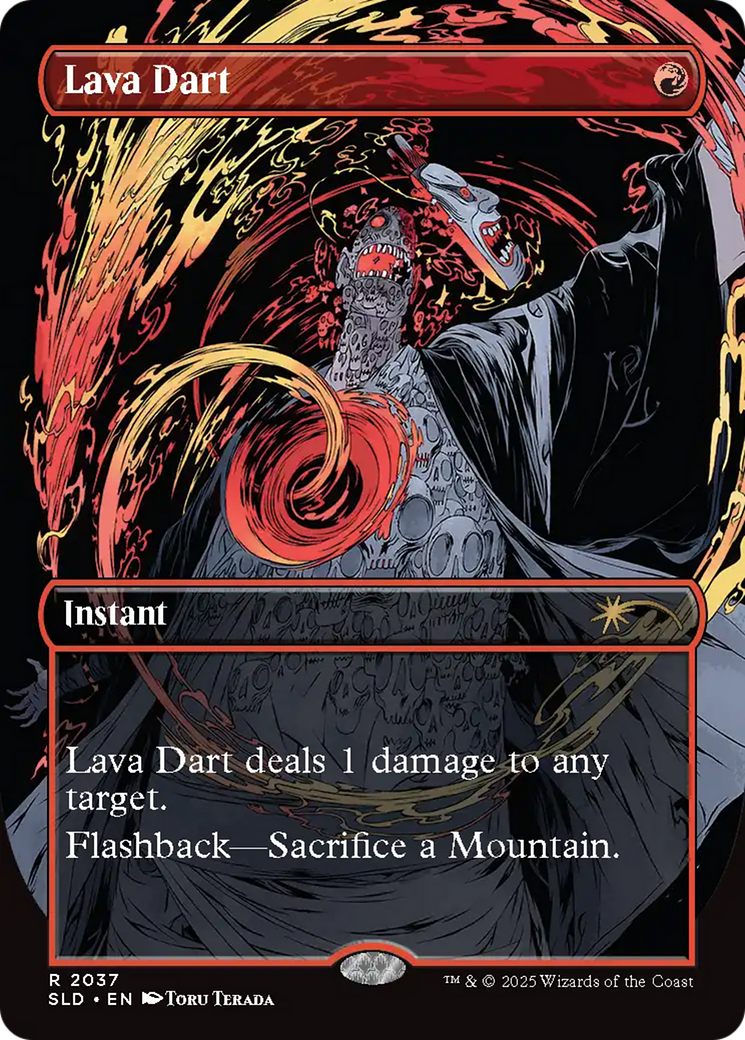 Lava Dart (Rainbow Foil) [Secret Lair Drop Series] | Total Play