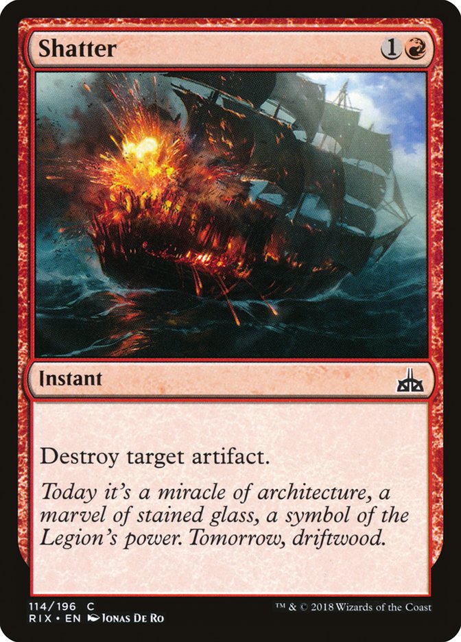 Shatter [Rivals of Ixalan] | Total Play