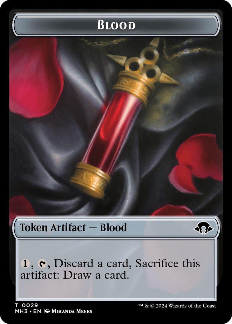 Servo // Blood Double-Sided Token [Modern Horizons 3 Tokens] | Total Play