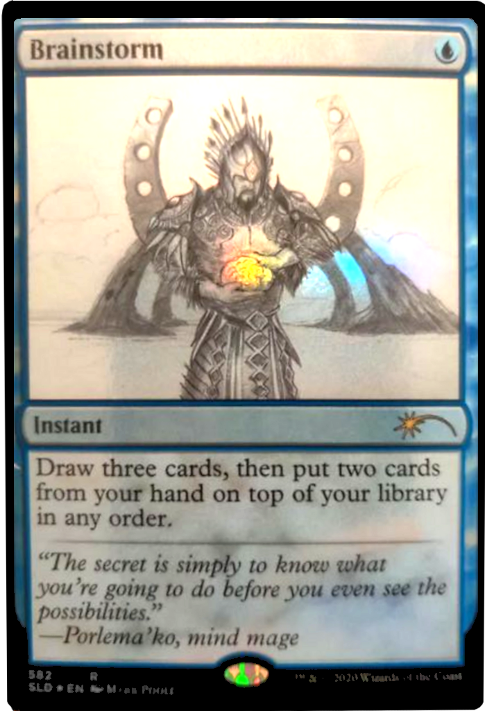 Brainstorm (Sketch) [Secret Lair Drop Promos] | Total Play