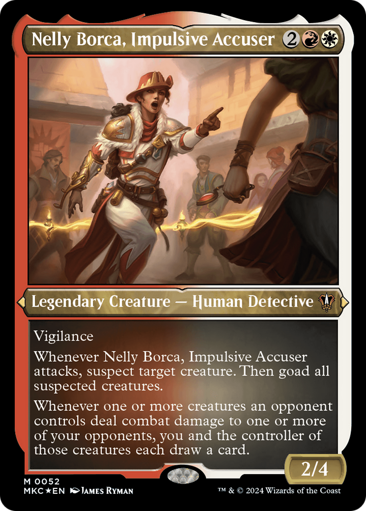 Nelly Borca, Impulsive Accuser (Display Commander) [Murders at Karlov Manor Commander] | Total Play