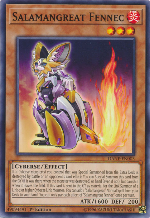 Salamangreat Fennec [DANE-EN003] Common | Total Play