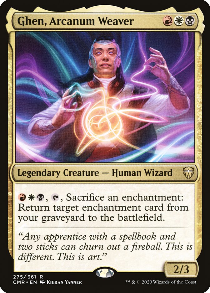 Ghen, Arcanum Weaver [Commander Legends] | Total Play