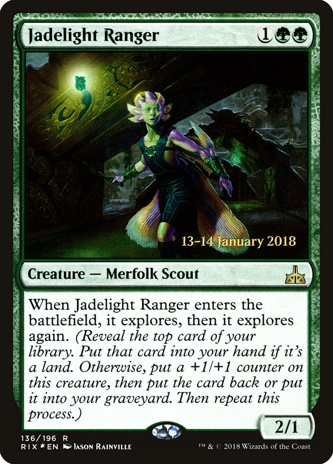 Jadelight Ranger [Rivals of Ixalan Prerelease Promos] | Total Play
