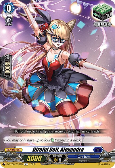 Direful Doll, Alexandra (D-BT06/078EN) [Blazing Dragon Reborn] | Total Play