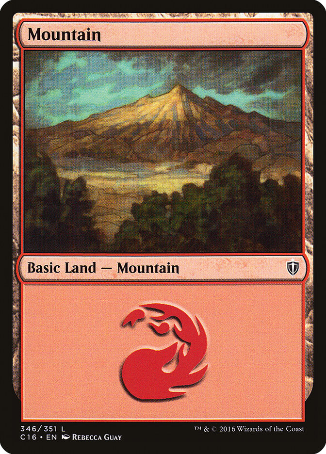 Mountain (346) [Commander 2016] | Total Play