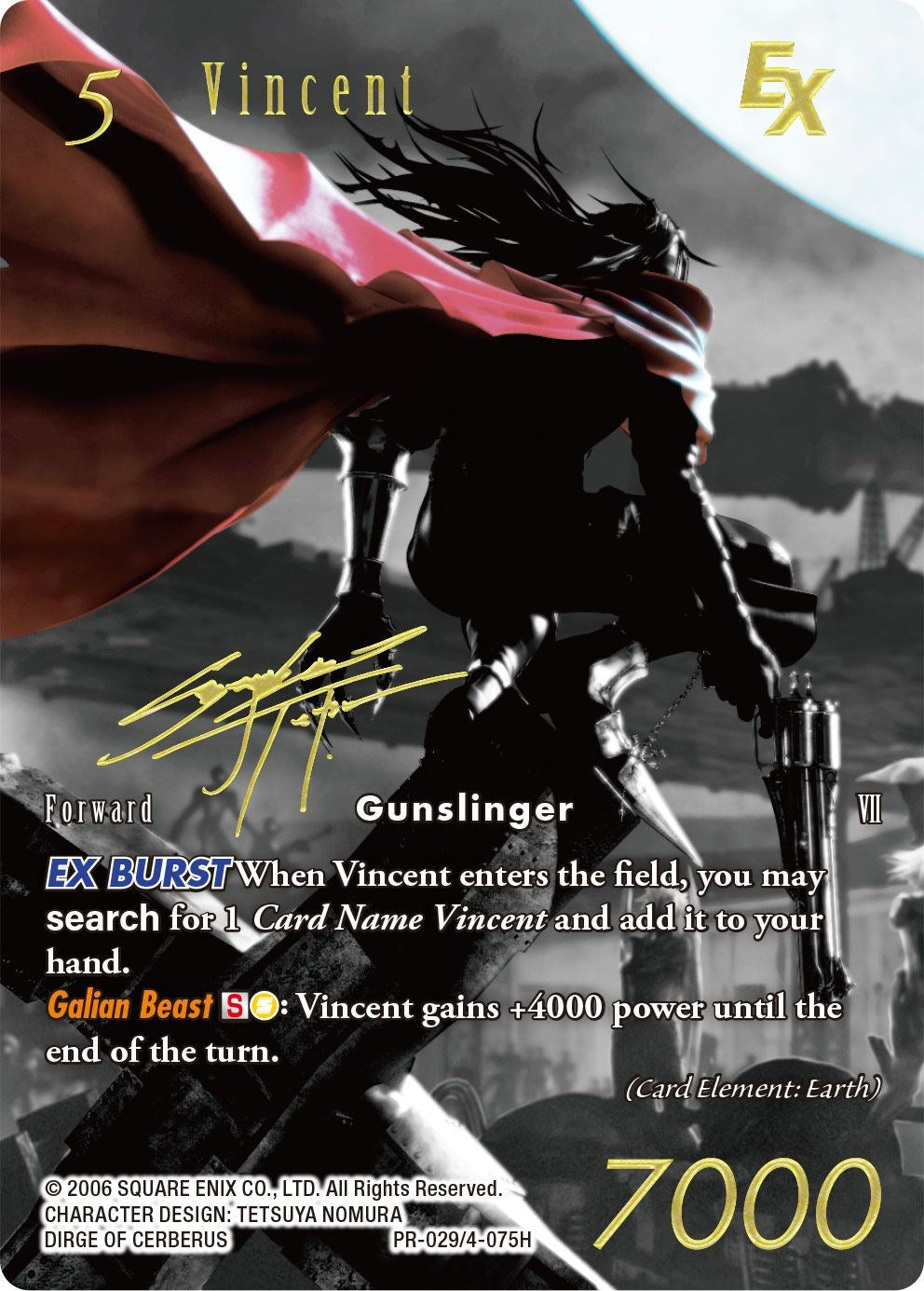 Vincent EX (Noir Promo) [Promo Cards] | Total Play