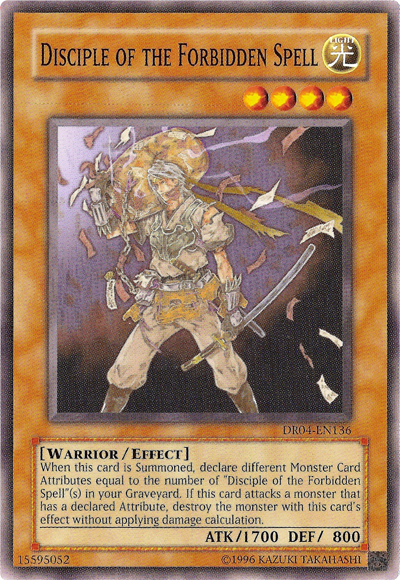Disciple of the Forbidden Spell [DR04-EN136] Common | Total Play