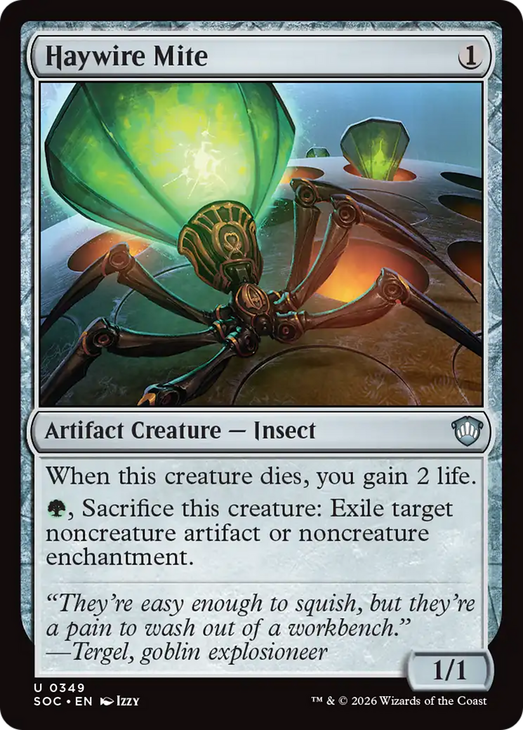 Haywire Mite [Secrets of Strixhaven Commander] | Total Play