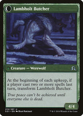Lambholt Pacifist // Lambholt Butcher [Shadows over Innistrad] | Total Play