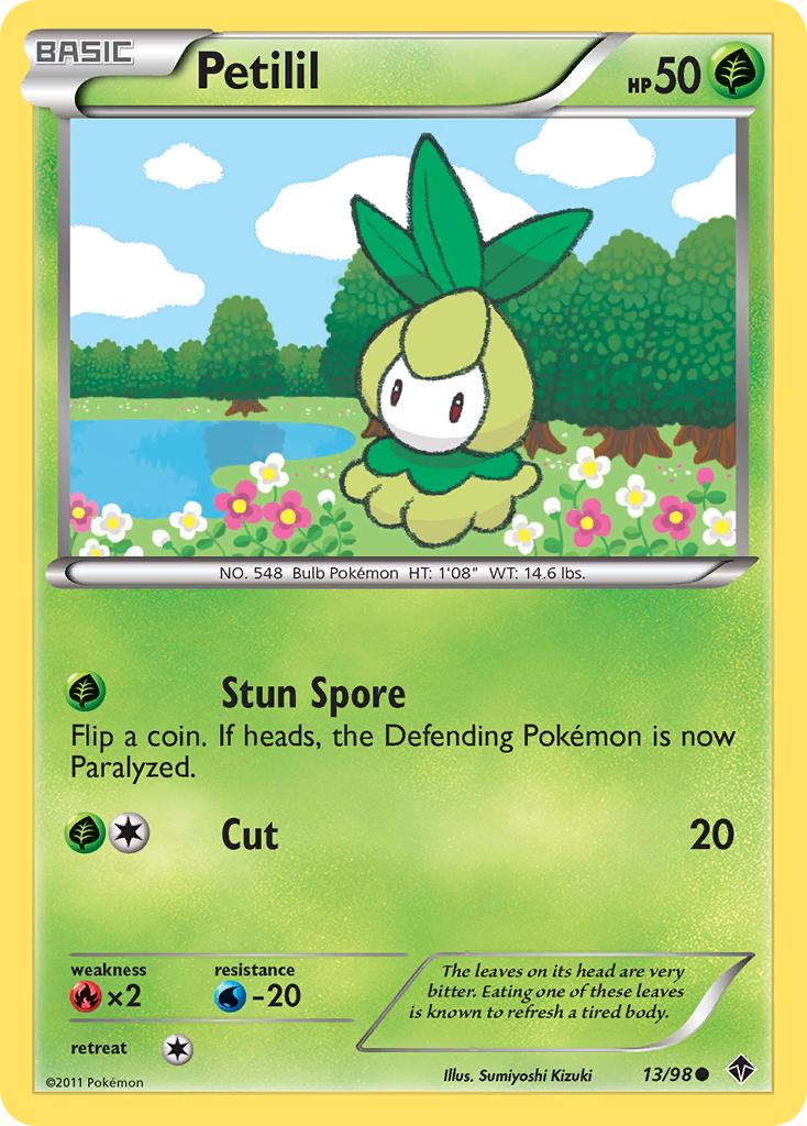 Petilil (13/98) [Black & White: Emerging Powers] | Total Play
