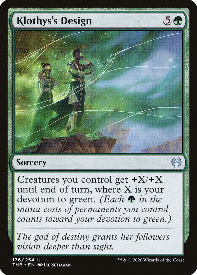 Klothys's Design [Theros Beyond Death] | Total Play