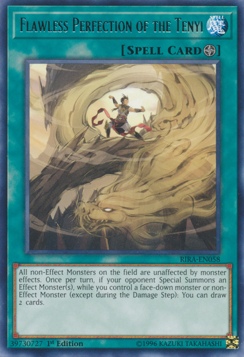 Flawless Perfection of the Tenyi [RIRA-EN058] Rare | Total Play