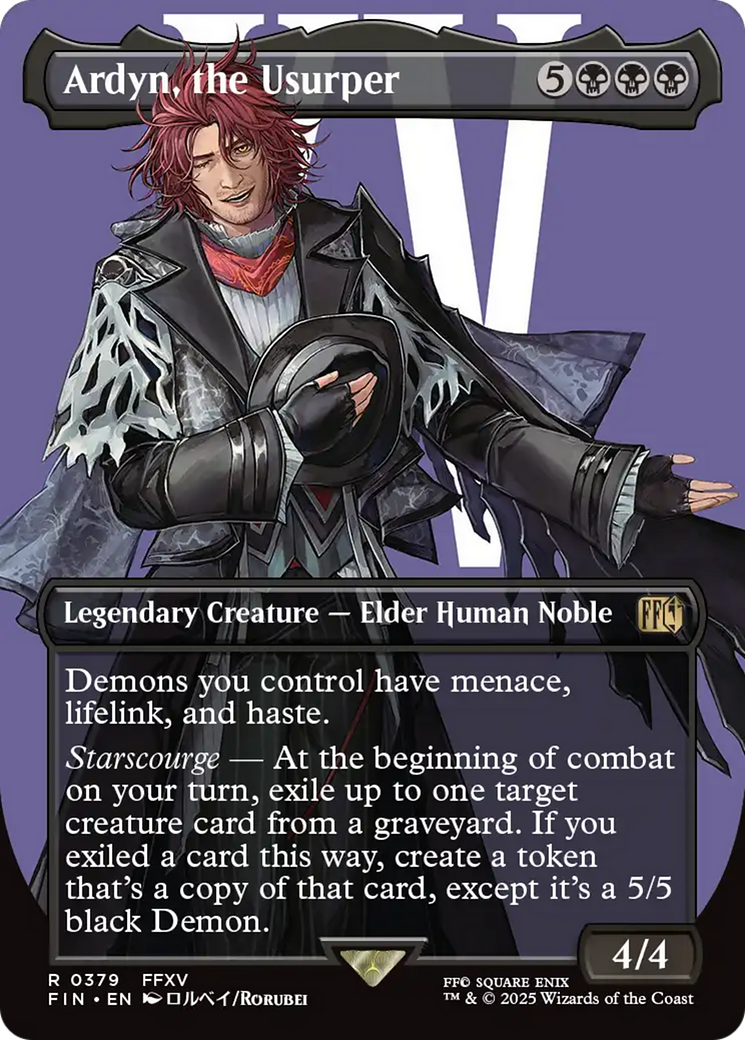 Ardyn, the Usurper (Borderless) (0379) [FINAL FANTASY] | Total Play