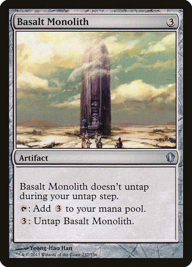 Basalt Monolith [Commander 2013] | Total Play