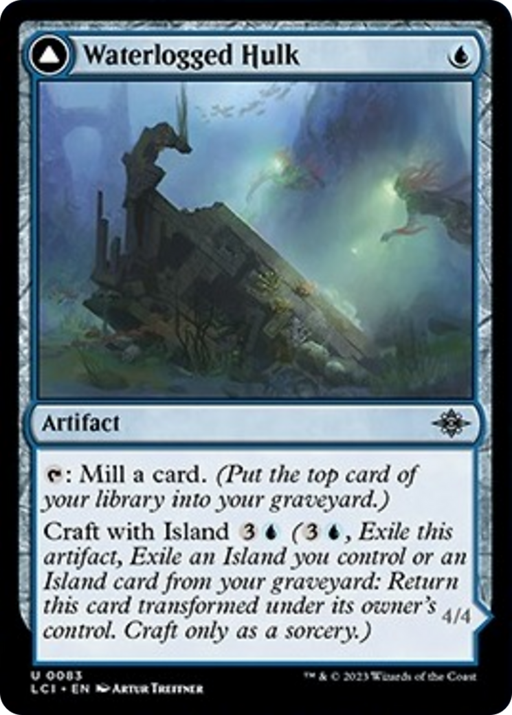 Waterlogged Hulk // Watertight Gondola [The Lost Caverns of Ixalan] | Total Play