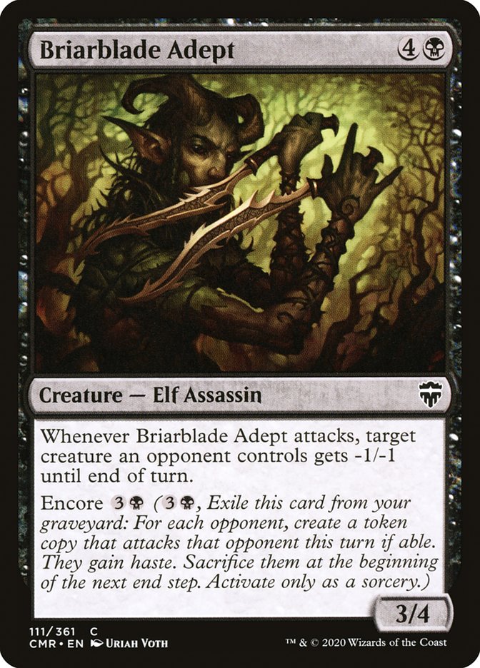 Briarblade Adept [Commander Legends] | Total Play
