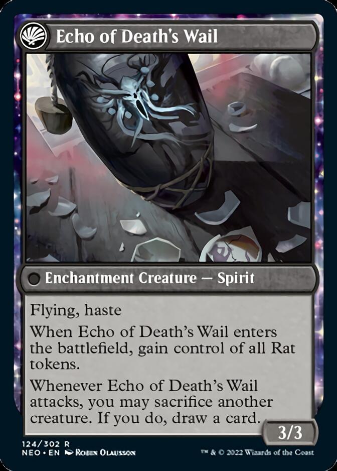 Tribute to Horobi // Echo of Death's Wail [Kamigawa: Neon Dynasty] | Total Play