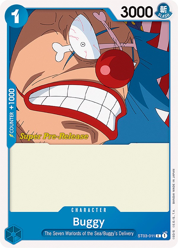 Buggy [Super Pre-Release Starter Deck: The Seven Warlords of the Sea] | Total Play