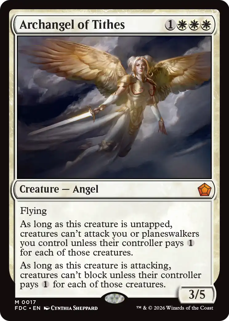 Archangel of Tithes [Foundations Commander] | Total Play